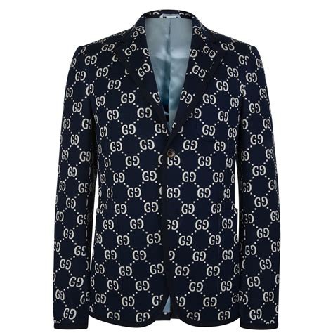 gucci blazer mens|Gucci gg print jacket men's.